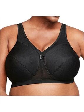 Glamorise Magic Lift Active Support Full Coverage Wireless Bra 1005 SZ 44DD